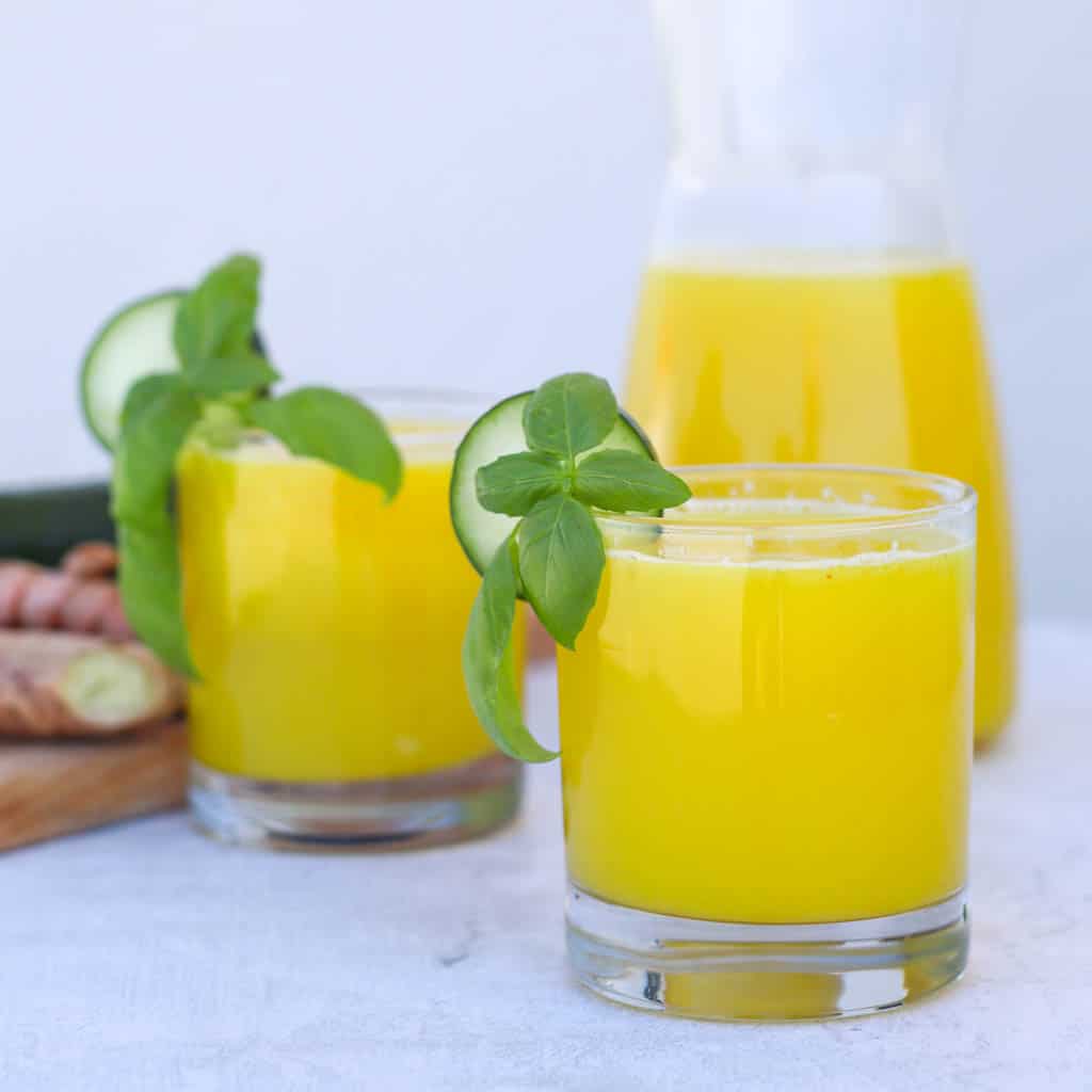 Pineapple Cucumber Ginger Lemon Juice